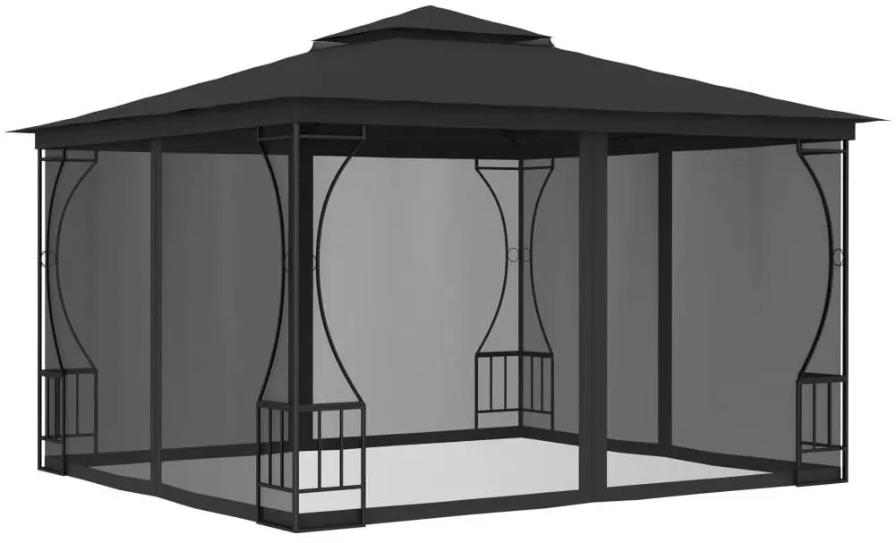 Садовый павильон VidaXL 48597 3x3 (Anthracite)