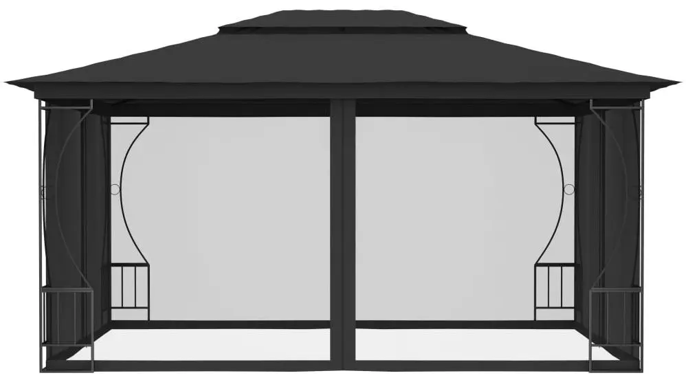 Садовый павильон VidaXL 48598 3x4 (Anthracite)