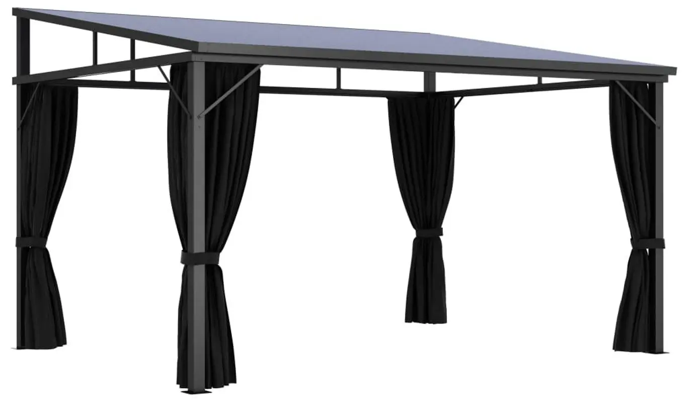 Pavilion de gradina VidaXL 48599 4x3 (Anthracite) - 2