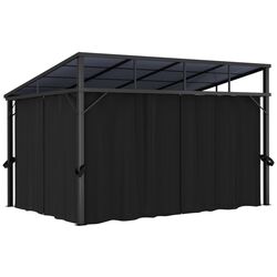 Pavilion de gradina VidaXL 48599 4x3 (Anthracite) Thumb