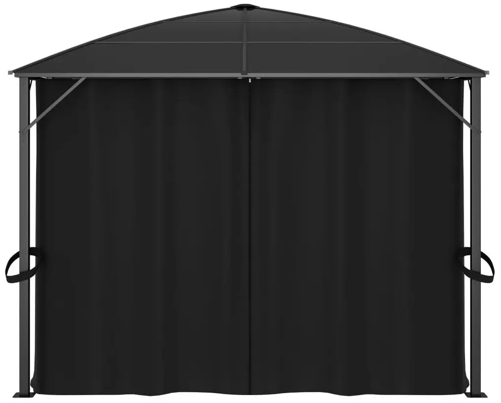 Садовый павильон VidaXL 48601 4x3 (Anthracite)