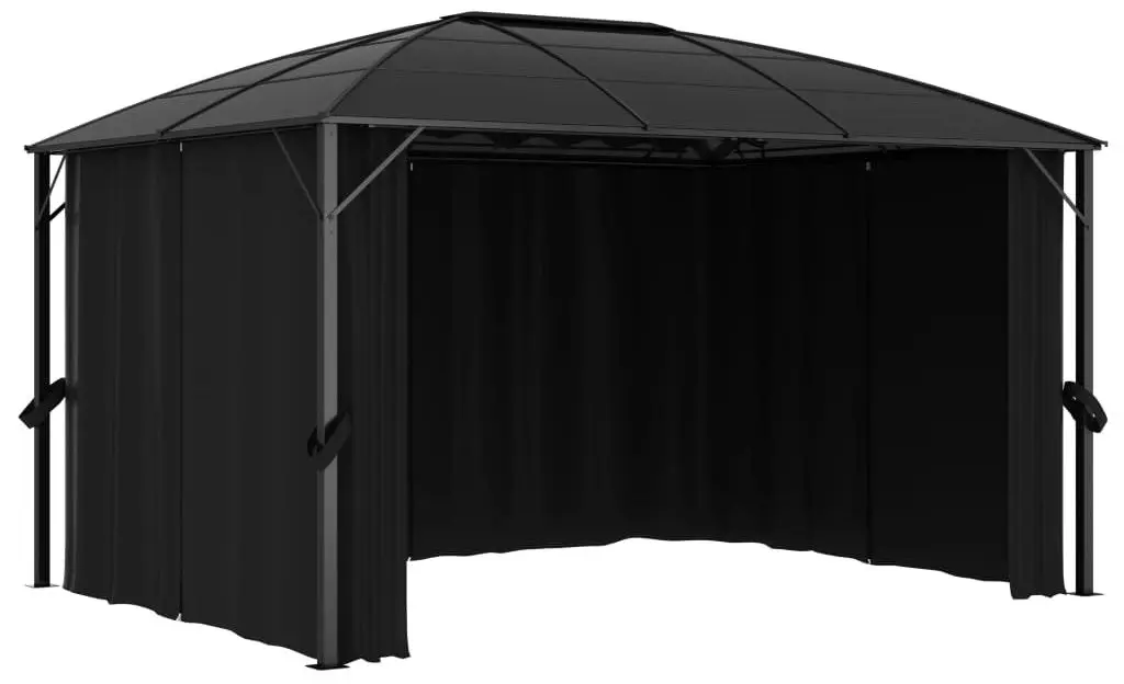 Садовый павильон VidaXL 48601 4x3 (Anthracite)