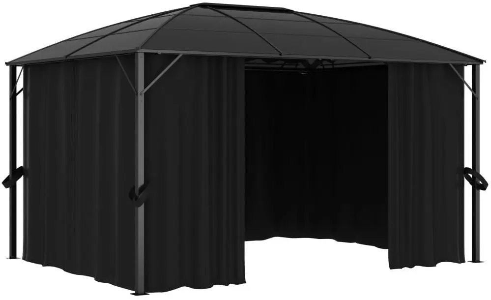 Садовый павильон VidaXL 48601 4x3 (Anthracite)