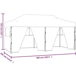 Pavilion de gradina VidaXL 48866 3x6 (Cream) Thumb