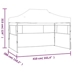 Садовый павильон VidaXL 48890 3x4 (Blue) Thumb