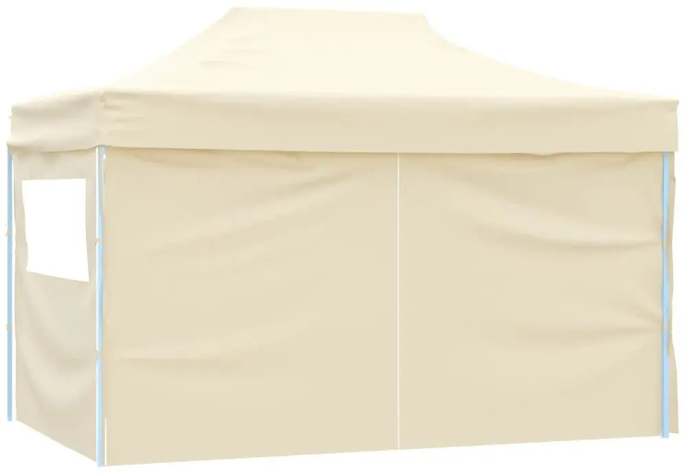 Pavilion de gradina VidaXL 48894 3x4 (Cream)
