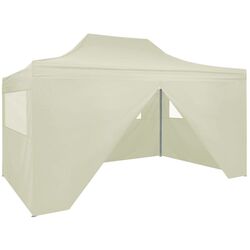 Pavilion de gradina VidaXL 48894 3x4 (Cream)