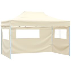 Pavilion de gradina VidaXL 48894 3x4 (Cream) Thumb