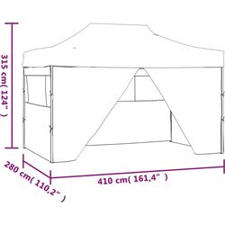 Садовый павильон VidaXL 48897 3x4 (Anthracite) Thumb