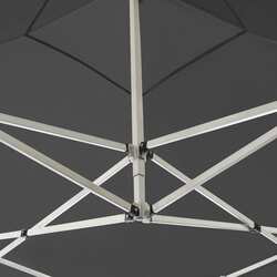 Pavilion de gradina VidaXL 48927 2x2 (Anthracite) Thumb