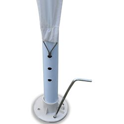 Pavilion de gradina VidaXL 90334 3x4 (White) Thumb