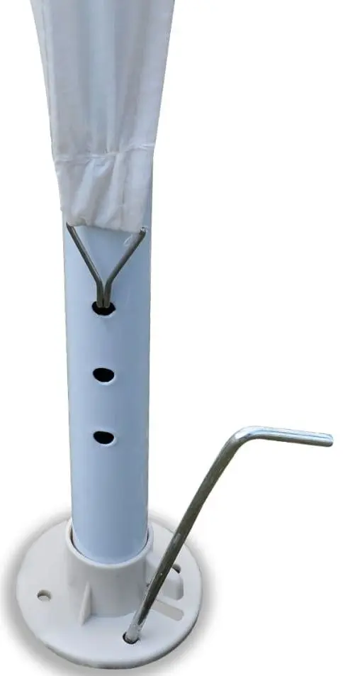 Pavilion de gradina VidaXL 90334 3x4 (White) - 4