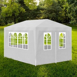 Pavilion de gradina VidaXL 90334 3x4 (White) Thumb