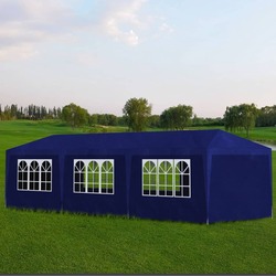 Pavilion de gradina VidaXL 90339 3x9 (Blue) Thumb