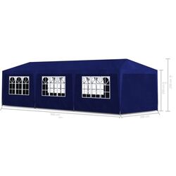 Pavilion de gradina VidaXL 90339 3x9 (Blue) Thumb