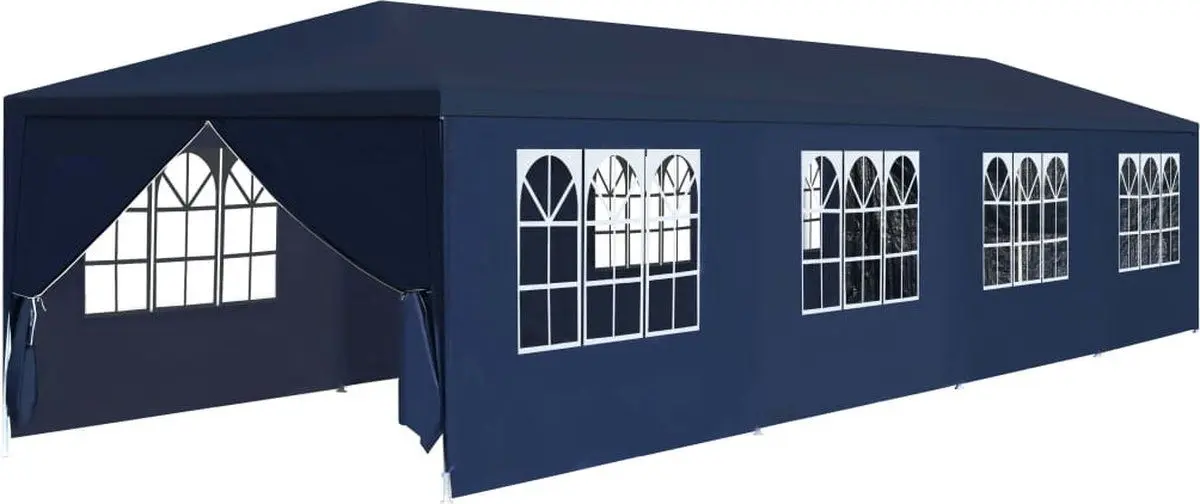 Pavilion de gradina VidaXL 91430 3x12 (Blue)