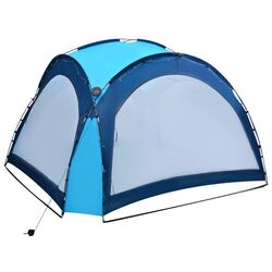 Pavilion de gradina VidaXL 92236 3.6x3.6 (Blue) Thumb
