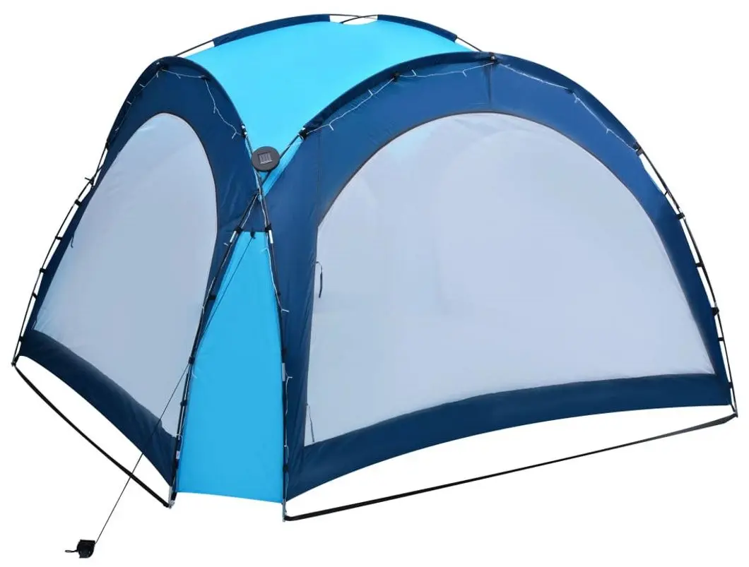 Pavilion de gradina VidaXL 92236 3.6x3.6 (Blue)