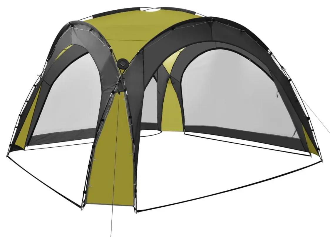 Pavilion de gradina VidaXL 92237 3.6x3.6 (Green)