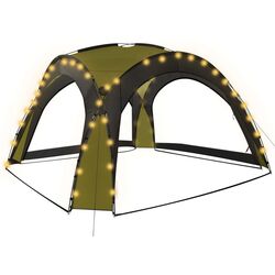 Pavilion de gradina VidaXL 92237 3.6x3.6 (Green)