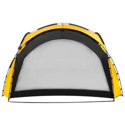 Pavilion de gradina VidaXL 92238 3.6x3.6 (Yellow/Grey) Thumb