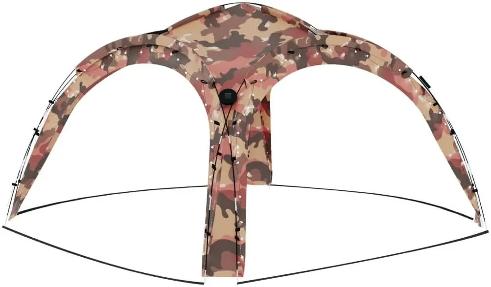Pavilion de gradina VidaXL 93078 3.6x3.6 (Camouflage)
