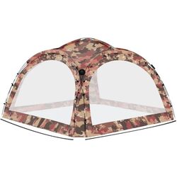 Pavilion de gradina VidaXL 93078 3.6x3.6 (Camouflage) Thumb