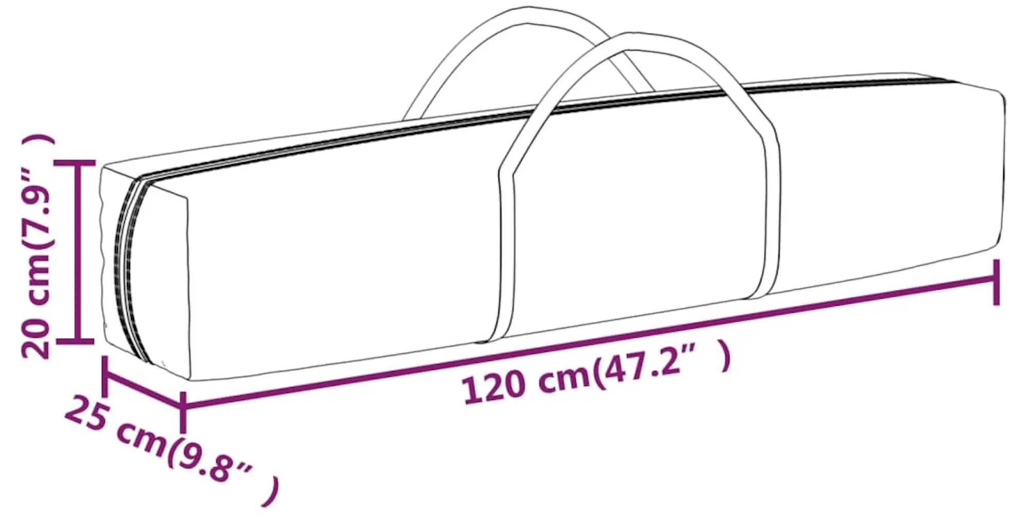 Садовый павильон VidaXL 93518 3x3 (Black) - 8