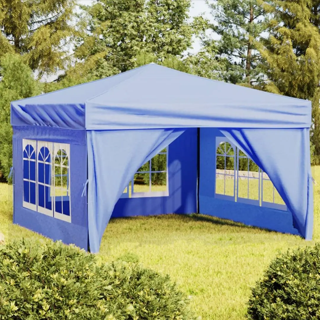 Pavilion de gradina VidaXL 93521 3x3 (Blue) - 8