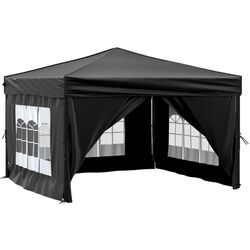 Pavilion de gradina VidaXL 93525 3x3 (Black)
