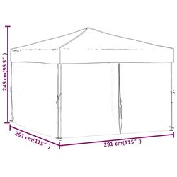 Садовый павильон VidaXL 93526 3x3 (Taupe) Thumb