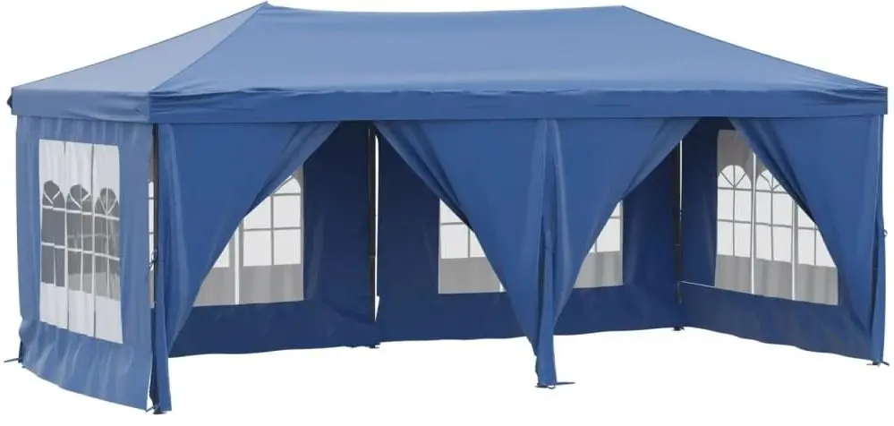 Pavilion de gradina VidaXL 93542 3x6 (Blue)