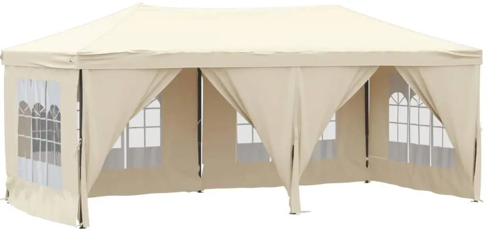 Pavilion de gradina VidaXL 93543 3x6 (Cream)
