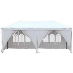 Pavilion de gradina VidaXL 93545 3x6 (White) Thumb