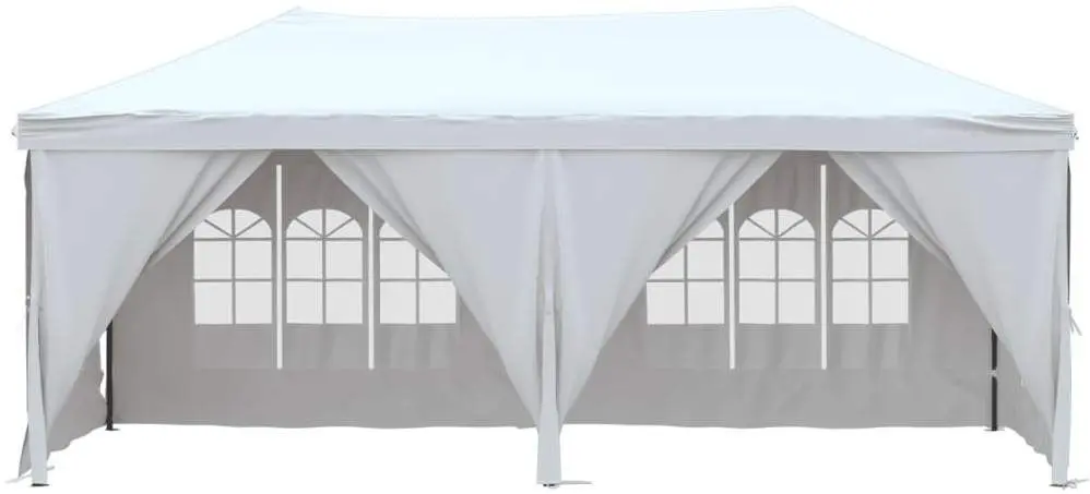 Pavilion de gradina VidaXL 93545 3x6 (White)