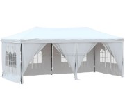 Pavilion de gradina VidaXL 93545 3x6 (White)