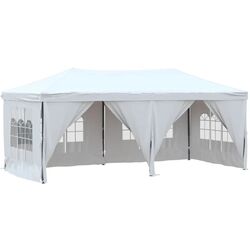 Pavilion de gradina VidaXL 93545 3x6 (White)