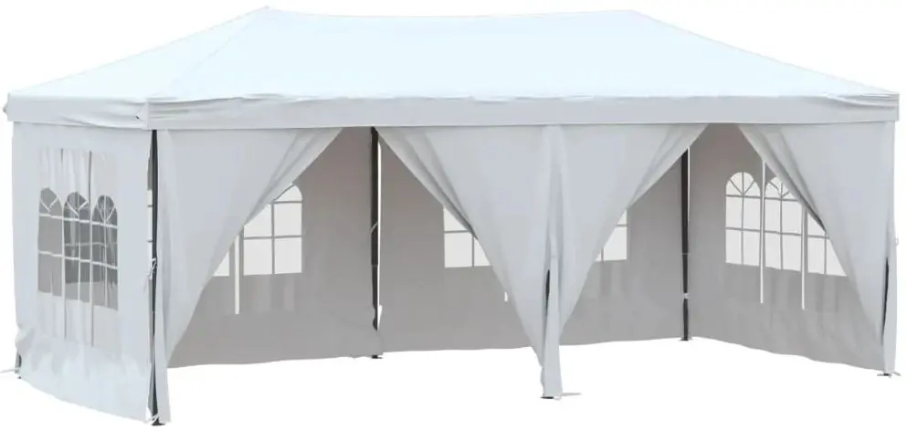 Pavilion de gradina VidaXL 93545 3x6 (White)