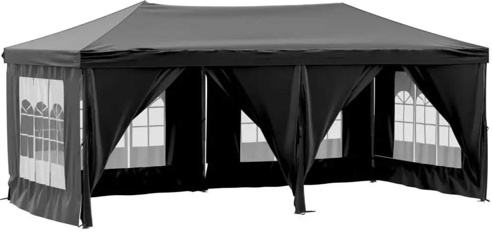 Pavilion de gradina VidaXL 93546 3x6 (Black)