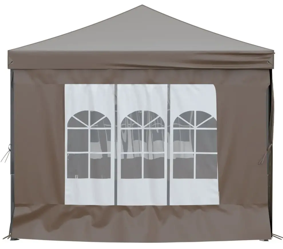 Pavilion de gradina VidaXL 93547 3x6 (Taupe Grey)
