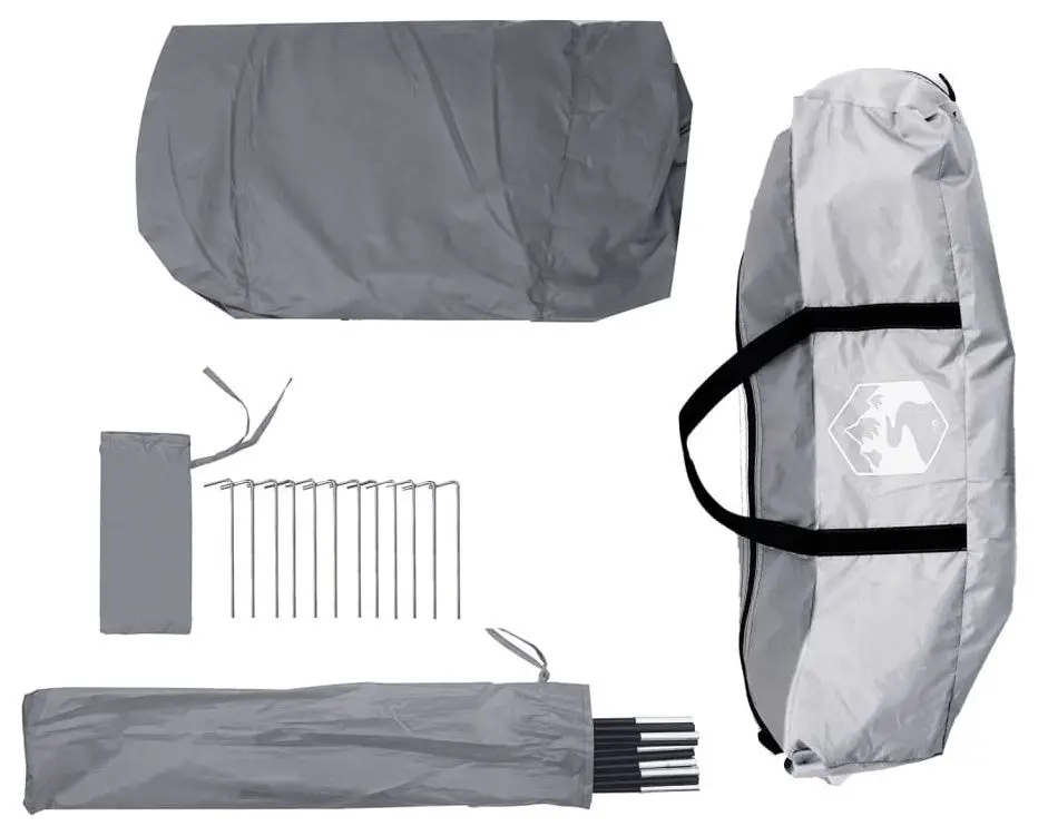 Pavilion de gradina VidaXL 94569 3x3 (White)