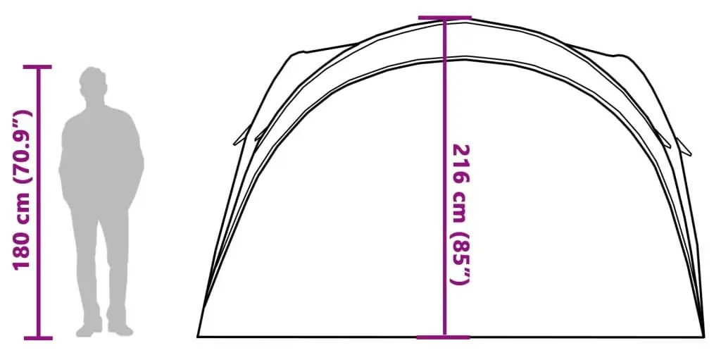 Pavilion de gradina VidaXL 94569 3x3 (White)