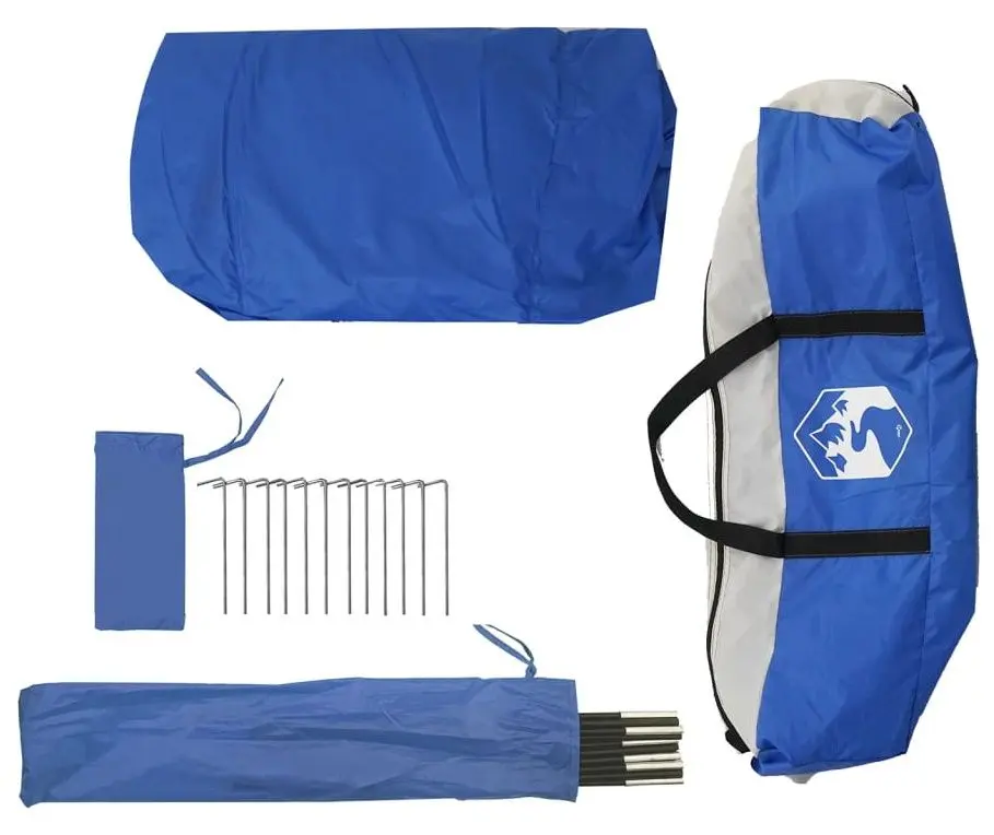 Pavilion de gradina VidaXL 94570 3x3 (Blue)