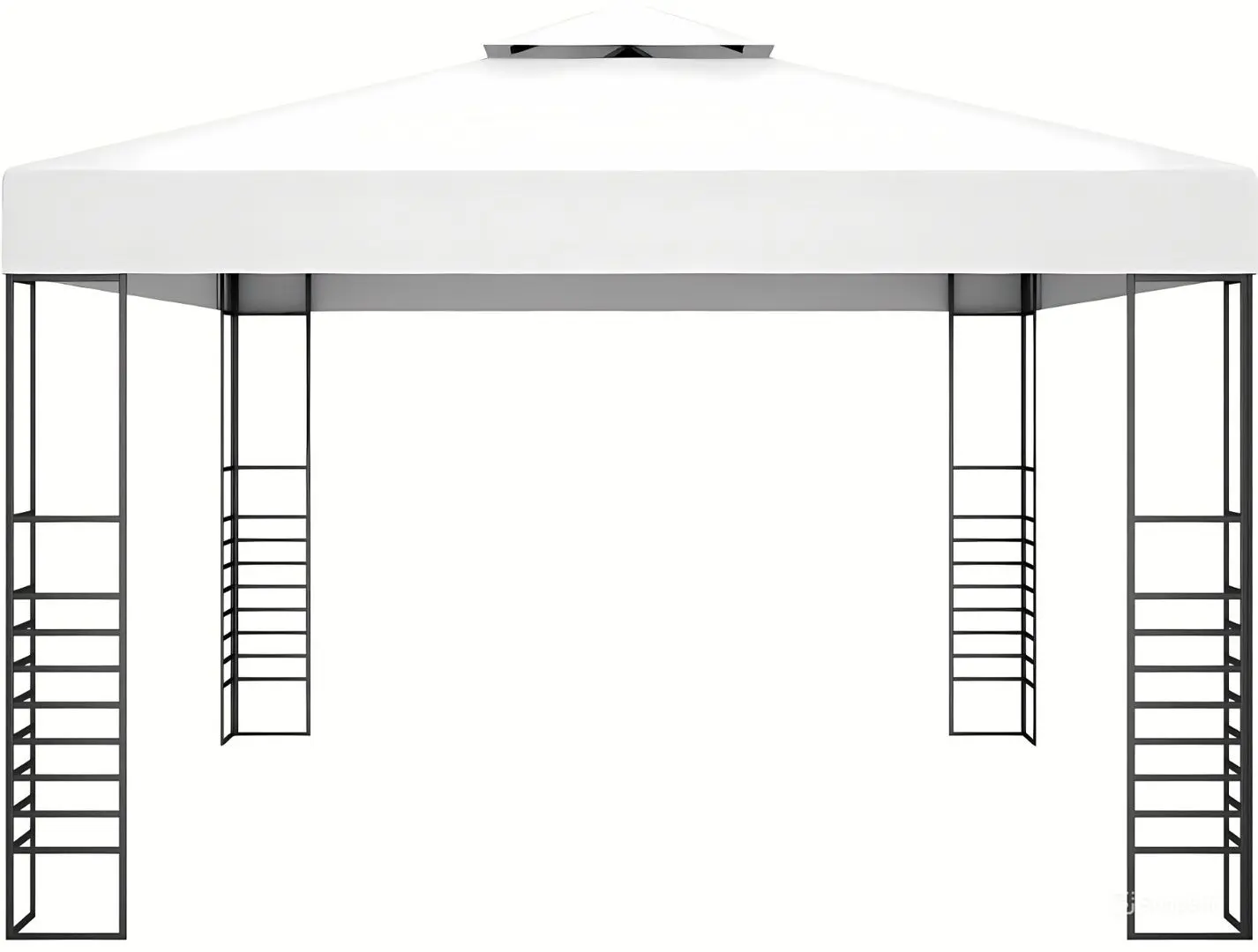 Pavilion de gradina VidaXL 47956 4x3 (White) - 3