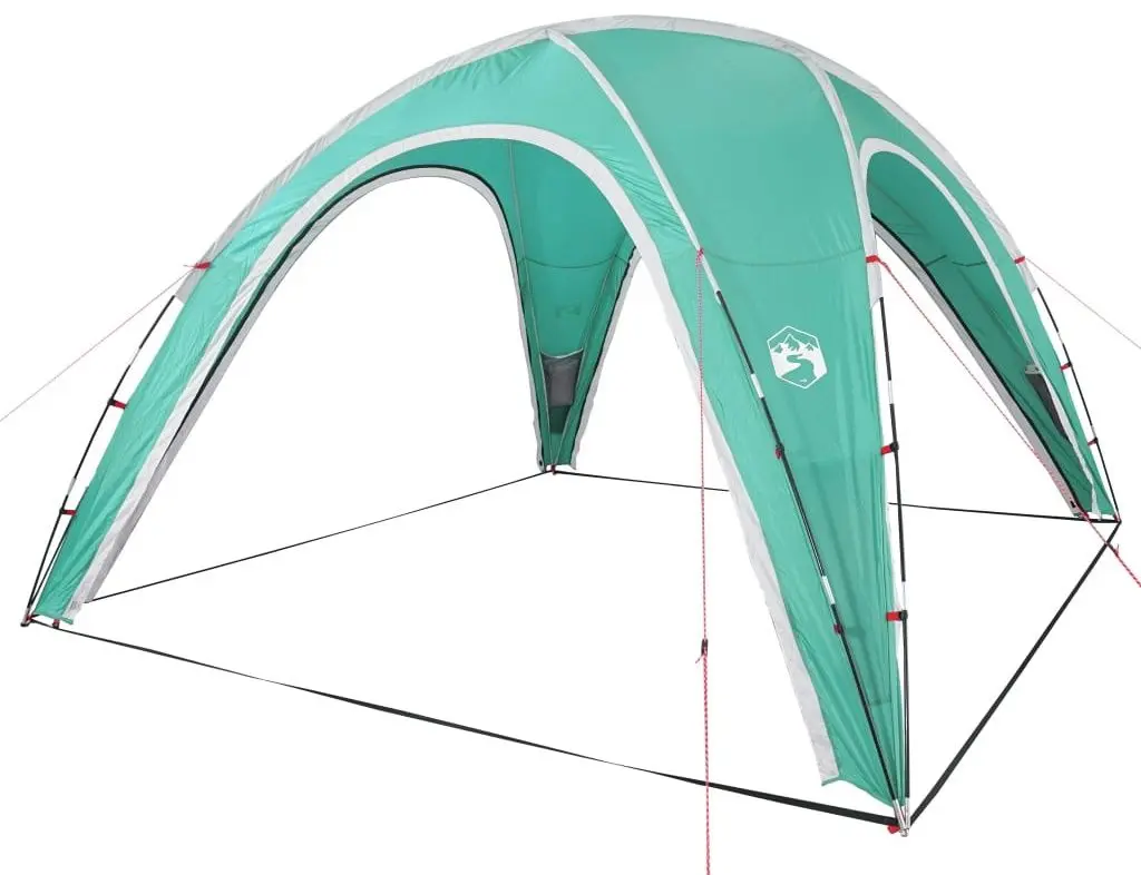 Cort marchiza VidaXL 94373 (White/Green)