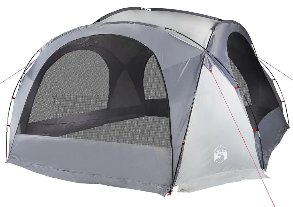 Cort marchiza VidaXL 94572 (White/Grey)