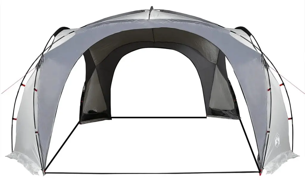 Cort marchiza VidaXL 94572 (White/Grey)