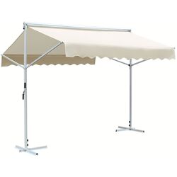 Tent cu carcasa VidaXL 143744 3x3 (Cream)
