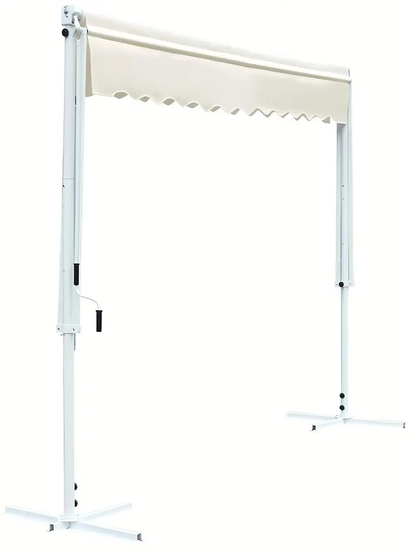 Tent cu carcasa VidaXL 143744 3x3 (Cream) - 4