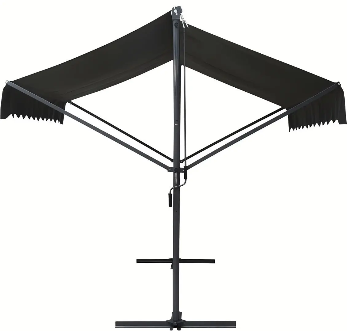 Tent cu carcasa VidaXL 145885 3x3 (Anthracite) - 3
